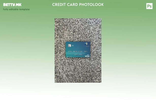 модерен стил Габон BGFI банка виза дебитна картичка photolook пред шаблон